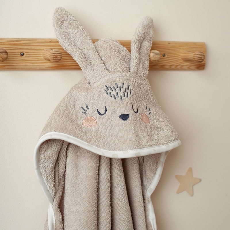 Handtuch mit Kapuze - Beige