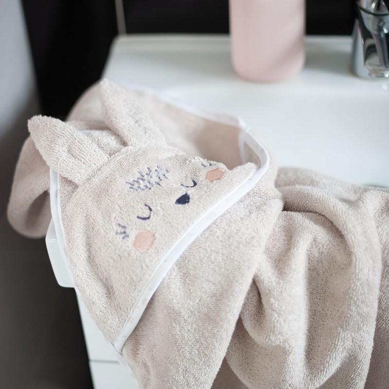 Handtuch mit Kapuze - Beige