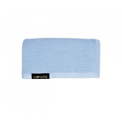 Light bamboo blanket - Blue