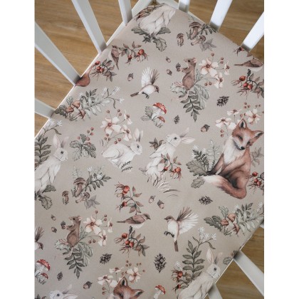 Drap-housse - Woodland beige