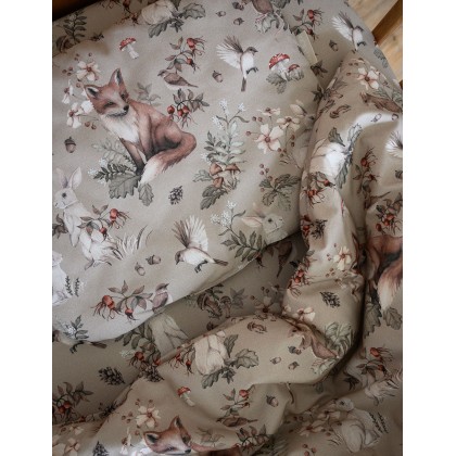 Bedding set with filling - Woodland beige