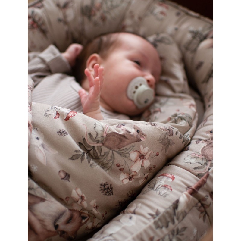 Babytragetuch 3in1 - Waldbeige
