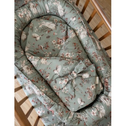 Babytragetuch 3in1 - Waldsalbei