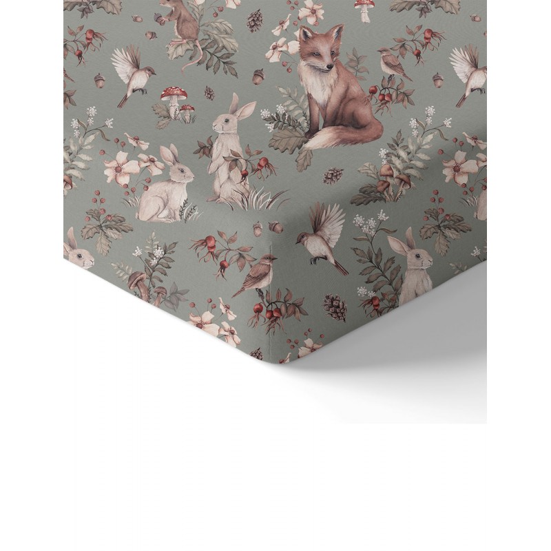 Bedsheet - Woodland sage