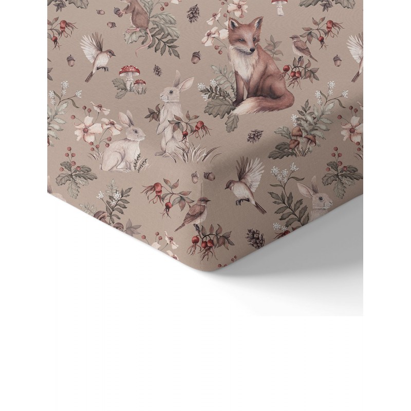 Bedsheet - Woodland beige