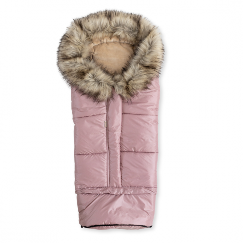 Fußsack für Kinderwagen 3in1 wasserdicht - Pink