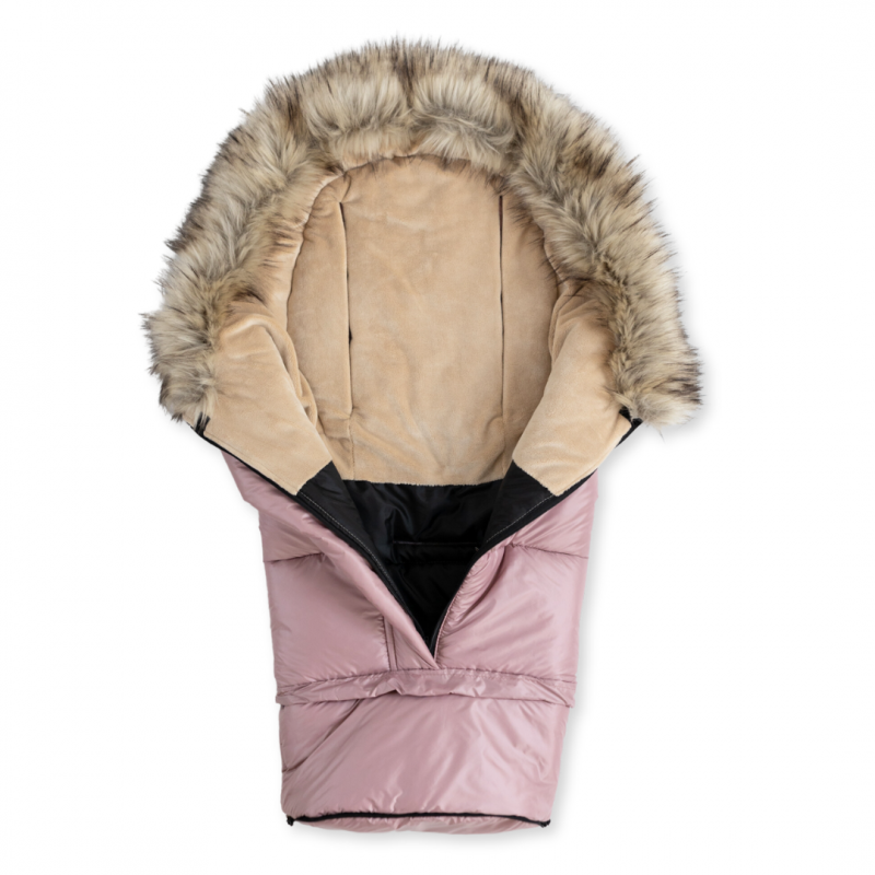 Fußsack für Kinderwagen 3in1 wasserdicht - Pink