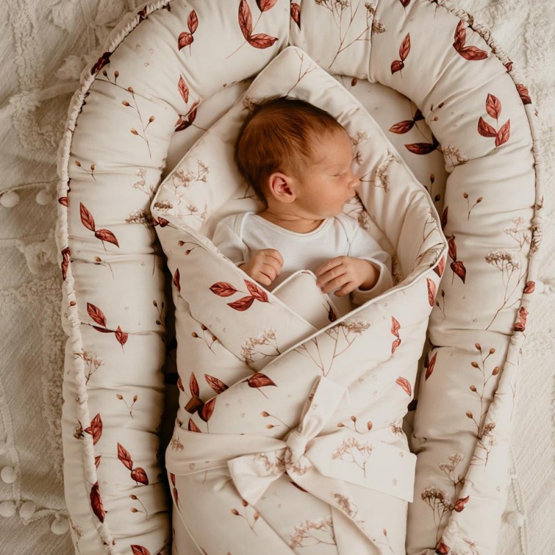 Baby Nest / Kokon 2in1 doppelseitig - Mantulien