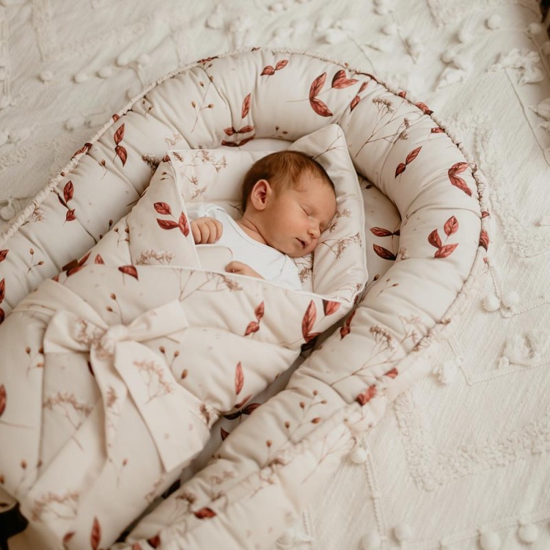Baby Nest / Kokon 2in1 doppelseitig - Mantulien