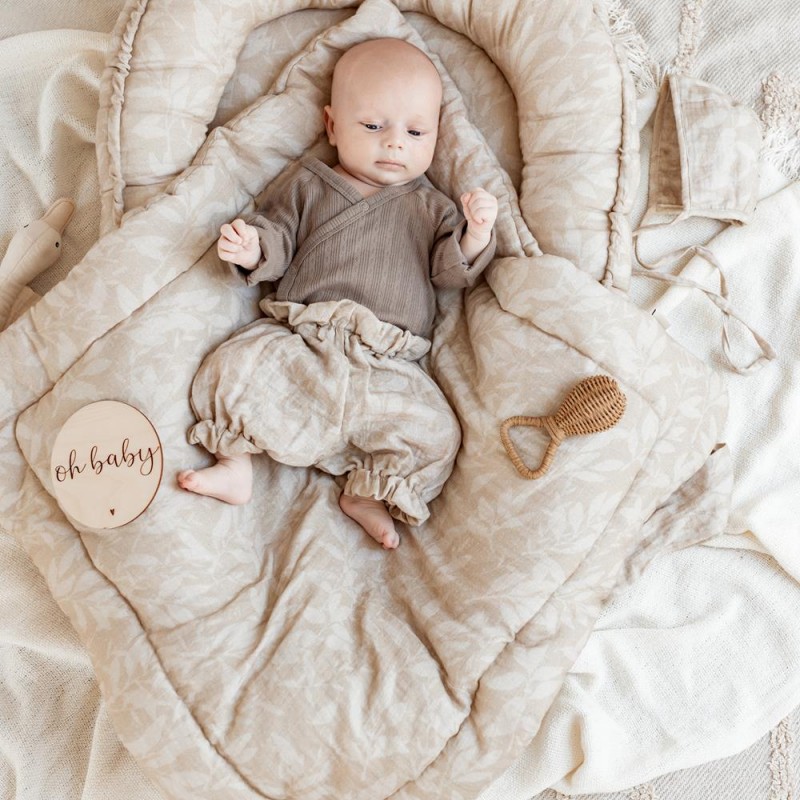 Baby wrap - muslin Beige Mantulien