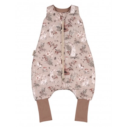 Schlafsack mit Beinen - Woodland Beige
