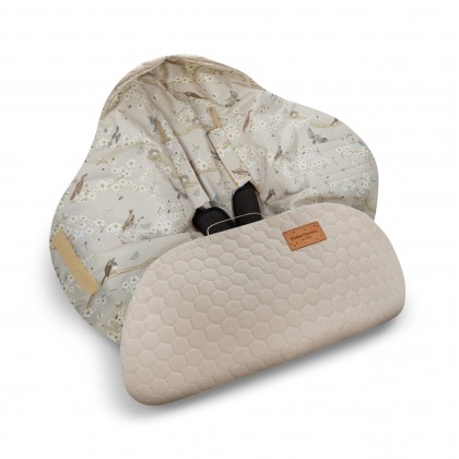 Car seat blanket 3in1 - Birdsong