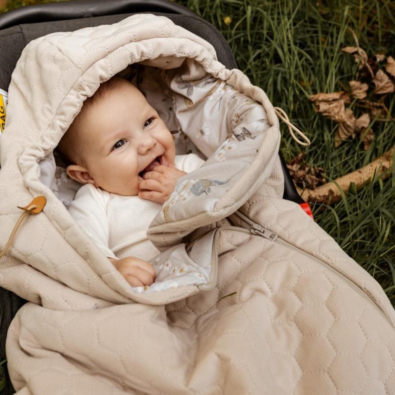 Footmuff to pram 3in1 - Birdsong