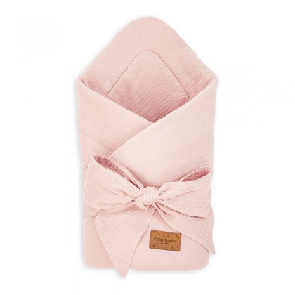Baby wrap Muslin - Powder pink